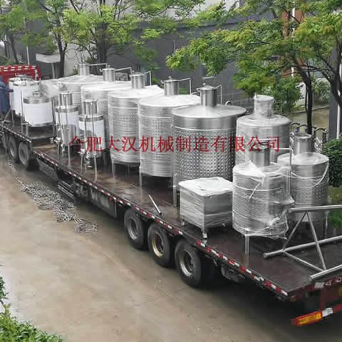 果酒发酵罐 果酒酵设备 果酒酿造设备